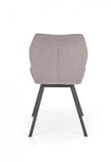 Halmar Designová židle Eviana šedá