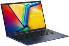 ASUS Vivobook 17 (X1704), modrá (X1704VA-AU156W)