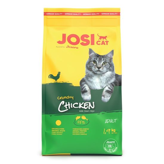 JOSICAT Granule pro kočky 1,9kg Crunchy Chicken