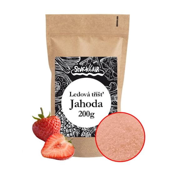 SnackAir Ledová tříšť Jahoda 200 g