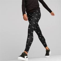 Puma Kalhoty černé 170 - 175 cm/M Ess Logo Power Leggings