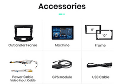 Junsun 2GB RAM Rockford CarPlay Android autorádio do Mitsubishi Outlander xl 2 2005-2011,CITROEN C-CROSSER 2007-2013, PEUGEOT 4007 2007 - 2012, GPS navigace, rádio do C-Crosser, autorádio Peugeot 4007 s GPS