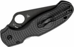 Spyderco C223PBBK Para 3 Lightweight Black kapesní nůž 7,4 cm, černá, FRN