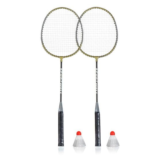 SPORT WELL SPORTWELL Sada na badminton, 2 rakety a 2 košíčky, pouzdro, V1, sada 2 ks