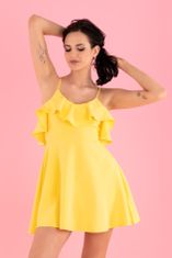 Merribel Merribel Šaty Cooreo Yellow XL