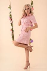 Merribel Merribel Šaty Linesc Pink XL