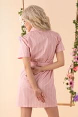 Merribel Merribel Šaty Linesc Pink XL