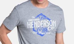 Henderson Pyžamo Lars 38869-90X Šedomodrá - Henderson L