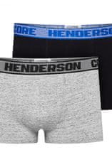 Henderson Pánské boxerky 2 pack, vícebarevné, XXL