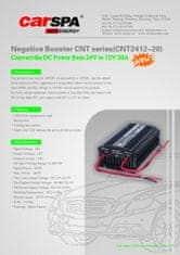 Carspa Měnič napětí CNT2412-10A, z 24V na 12V, 10A, 120W