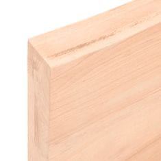 Vidaxl Koupelnová deska 60x60x(2-6) cm neošetřené masivní dřevo