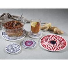 Zassenhaus Prostírání na teplé nádobí, keramika/korek, prům. 20 cm, kruhy Nordic / Zassenhaus