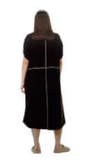 M.A.T - nadměrné černo béžové šaty Velikost: S - nadměr