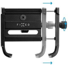 FIXED hliníkový držák mobilního telefonu na kolo Bikee ALU 2 s otočnou hlavou, černá