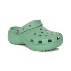 Crocs Dřeváky zelené 39 EU Classic Platform Clog