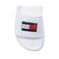 Tommy Hilfiger Pantofle bílé 38 EU T3B032930WH