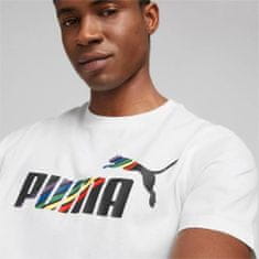 Puma Tričko bílé M Ess Love IS Love