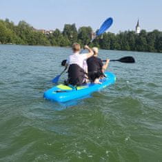 Family 12.0x33x6, nafukovací rodinný paddleboard 365x84x15cm, set s kajakovým pádlem a kajakovým sedátkem, batohem, pumpou, bezpečnostním lankem