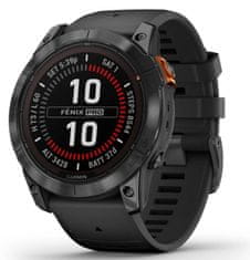 Garmin fenix 7X Pro, linija Solar, 51 mm, siv model s črnim paščkom (010-02778-01) - rozbaleno