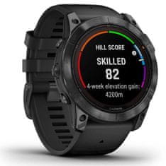 Garmin fenix 7X Pro, linija Solar, 51 mm, siv model s črnim paščkom (010-02778-01) - rozbaleno