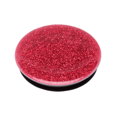 PopSockets PopGrip Gen.2, Glitter Red, červené třpytky zalité v pryskyřici