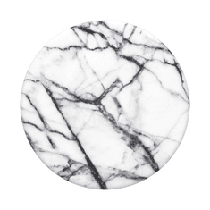 PopSockets PopGrip Gen.2, Dove White Marble, bílo-černý mramor