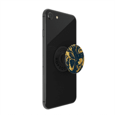 PopSockets PopTop Gen.2, Gilded Swirl, zlatá spirála na černém pozadí, výměnný vršek