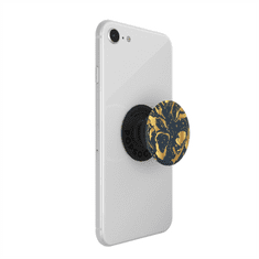 PopSockets PopTop Gen.2, Gilded Swirl, zlatá spirála na černém pozadí, výměnný vršek