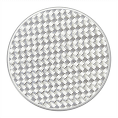 PopSockets PopTop Gen.2, Metal Fiber, pohliníkované skleněné vlákno, výměnný vršek