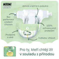 MUUMI BABY 1 NEWBORN (2-5 kg) 75 ks (3x25 ks)