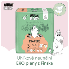 MUUMI BABY 3 MIDI (5-8 kg) 150 ks (3x50 ks)