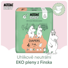 MUUMI BABY 4 MAXI (7-14 kg) 138 ks (3x46 ks)