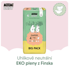 MUUMI BABY Big Pack vel. 4 MAXI (7-14 kg) 69ks