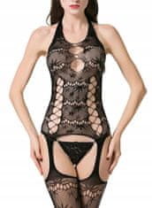 Temptly EROTICKÉ PRÁDLO MESH BODYSTOCKING