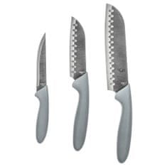 Secret de Gourme Kuchyňské nože z nerezové oceli, sada 3 ks