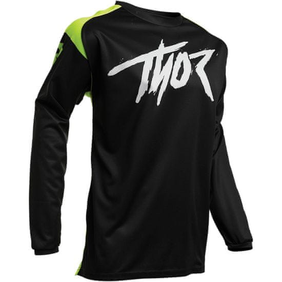 THOR Dětský Motokrosový Dres THOR Sector Link Green @ velikost YXL