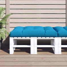 shumee VidaXL Pallet Cushion Blue 120x80x12 cm Látka