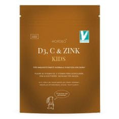 Nordbo Vitamin D3, C & Zink Kids 75 g 