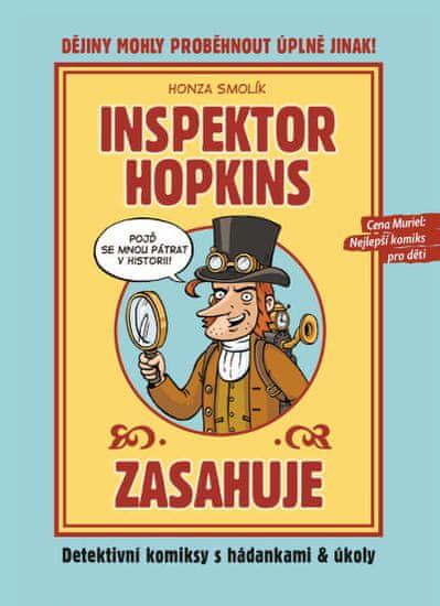 Smolík Honza: Inspektor Hopkins zasahuje - Detektivní komiksy s hádankami