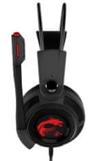 MSI herní headset IMMERSE DS502 Gaming Headset/ USB/ 7.1/ černá