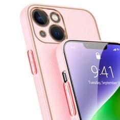 Dux Ducis Dux Ducis Yolo pouzdro z Eko kůže na iPhone 14 PLUS 6.7" Pink