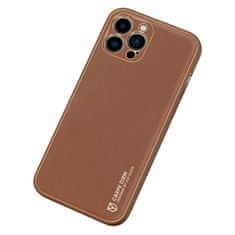 Dux Ducis Dux Ducis Yolo pouzdro z Eko kůže na iPhone 14 PRO 6.1" Brown