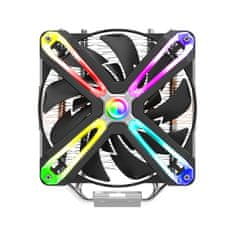 Zalman chladič CPU CNPS17X / 140mm RGB ventilátor / heatpipe / PWM / výška 160mm / pro AMD i Intel