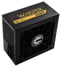 BitFenix zdroj Whisper M / ATX / 850W / 80 Plus Gold / active PFC / modulární