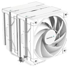 DEEPCOOL chladič AK620 / 2x120mm fan / 6x heatpipes / pro Intel i AMD / bílý