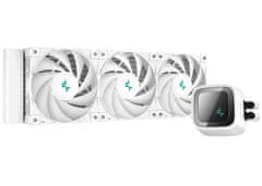 DEEPCOOL vodní chladič LS720 / 3x120 mm fan / ARGB / Intel i AMD / bílý