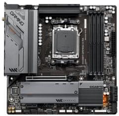 Gigabyte B650M GAMING X AX / AMD B650 / AM5 / 4x DDR5 / 2x M.2 / HDMI / 2x DP / USB-C / Wi-Fi / mATX