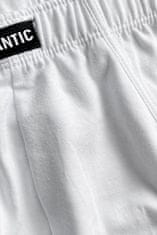 Amiatex Pánské boxerky 007 white 3 pack + Ponožky Gatta Calzino Strech, bílá, XL
