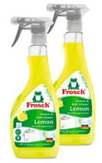 Frosch Eko Čistič na koupelny a sprchy citrus 2 x 500 ml