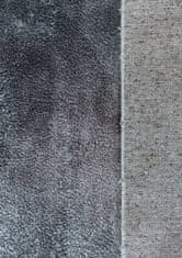 4sleep Kusový koberec ENZO tm. šedý 80x150 Jednobarevný 1cm až 1,9cm ENZO 20/20/150 Šedá